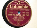 BENNY GOODMAN 'AIN'TCHA GLAD' 1933 COLUMBIA- TEAGARDEN