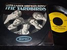 THE YARDBIRDS Jeff Beck 45 & PS SLEEVE  OVER UNDER SIDE