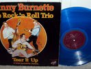 Johnny Burnette Rock 'N Roll Trio Tear It Up blue vinyl