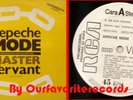 DEPECHE MODE MAXI MASTER SERVANT SPAIN PROMO YELLOW