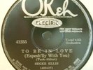 19)78 rpm LOUIS ARMSTRONG with SEGER ELLIS OKEH 41255