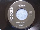 Etta James...At Last...Argo R&B 45 1960