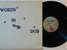 WORDS IN DUB Rare JAH MARCUS JA Reggae/Dub LP N.Mint