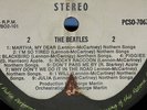 The Beatles WHITE ALBUM OZ TOP LOADER RARE MISPRINT
