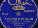 OKeh Scottdale String Band IN THE SHADE OF THE PARASOL