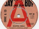 ERNIE & ED-BEAUTIFUL WORLD-JAY BOY-RARE DEMO-MINT-