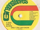 Te Track Only Jah Jah Know UK 78 Greensleeves  Listen