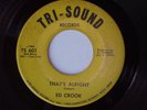 ED CROOK - THAT'S ALRIGHT