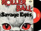 ROLLERBALL Savage Eyes 45 UK 1977 KBD PUNK Damned ORGNL