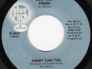 Northern Soul 45 KENNY CARLTON Lost And Found Blue Rock