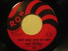 IRMA THOMAS 45 Dont Mess With My Man RON northern soul