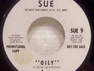 45 Funk JUGGY Oily / The Spoiler 1969 Sue 9 PROMO
