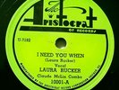 Aristocrat 10001 Laura Rucker w/Claude McLin Combo