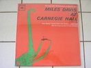 RARE MILES DAVIS AT CARNEGIE HALL LP  MONO SEALED