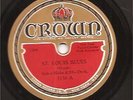 78 RPM Eubie Blake CROWN 3130 St Louis Blues 1931 E+