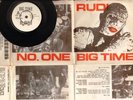RUDI Big Time rare PUNK 45 1st issue with FOLD OUT p/s