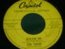 GENE VINCENT BLUEJEAN BOP 45 PROMO ROCKABILLY
