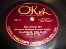 CLARENCE WILLIAMS BLUE 5/ TRIO OKEH 8254 JAZZ 78 RPM V+