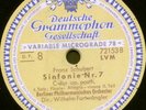 4x78RPM DGG LVM FURTWANGLER SCHUBERT SYMP 7 BERLIN