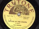 CLASSIC DOO-WOP 78 ORIOLES  CRYING IN THE CHAPEL EX/EX+