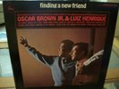 OSCAR BROWN JR. & LUIZ HENRIQUE (RARE) NM STEREO LP