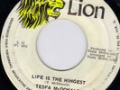 TESFA McDONALD - LIFE IS THE HIGHEST on LION label   ??