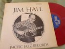 Jim Hall Quartet w Carl Perkins/red vinyl/ Pacific NM