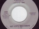 Crystal - Forever Us 45 HIT CITY rare Modern Soul HEAR
