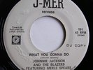 JOHNNIE JACKSON and The Blazers  SOUL FUNK PROMO 45