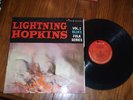 LIGHTNING HOPKINS 1961 LP-BLUES FOLK VOL 1-TIME-RARE
