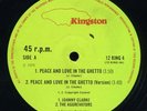 Johnny Clarke Peace & Love In The Ghetto UK 12  Listen