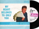 Johnny O'Keefe OZ-EP-My heart belong-EX-'64-Leedon-MONO
