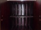 RECORD/ALBUM TIMBER STORAGE CABINET - 12IN LP'S