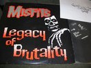 Misfits Legacy Of Brutality LP Original '85 w/ DANZIG art samhain glenn rare