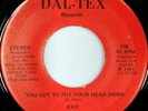 rare Modern Soul Funk 45 EXIT on DAL-TEX Listen