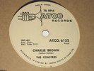 THE COASTERS CHARLIE BROWN THREE COOL CATS 78 RPM