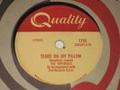 ANTHONY AND THE IMPERIALS TEARS ON MY PILLOW 78 RPM