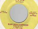 70s sweet soul 45 RAW SOUL EXPRESS on Lotta Soul LISTEN