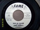 JAMES BARNETT ON FAME #1001 KEEP ON TALKING/TAKE A GOOD