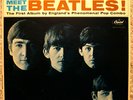 BEATLES - MEET THE BEATLES ORIG STEREO VINYL LP - EXC