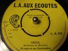BENIN FUNK 45 El Rego et ses Commandos - Hessa
