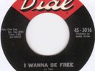 Joe Tex Mod/Northern Soul 45 on Dial I Wanna Be Free