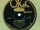 Okeh 41291 Louis Armstrong acc SEGER ELLIS in E+ 1929