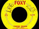 Northern Soul 45 MARY JOHNSON These Tears on Foxy