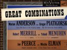 MENUHIN MILSTEIN ELMAN GREAT COMBINATIONS RCA