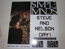 SIMPLE MINDS 2LP STEVE AND NELSON DAY RARE LIVE 80'S