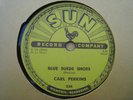 CARL PERKINS 78 Record on SUN LABEL # 234