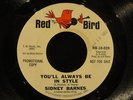 SIDNEY BARNES Promo DJ Red Bird NORTHERN SOUL 45 Rare