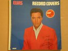 ELVIS PRESLEY=BOOK & LP=RECORD COVERS=180 PAGES +1 LP