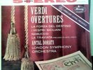 DORATI/verdi: overtures/mercury stereo lp